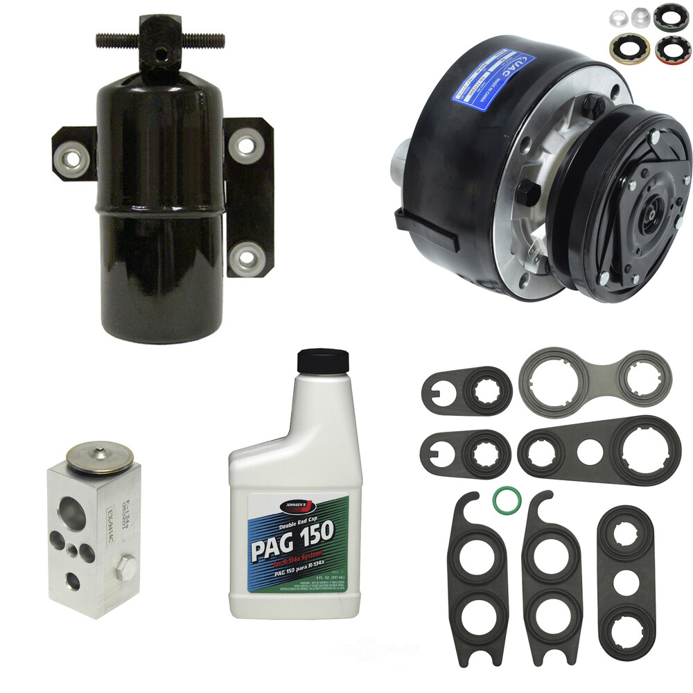 A/C Compressor Replacement Kit by UAC for 1992 Plymouth Acclaim