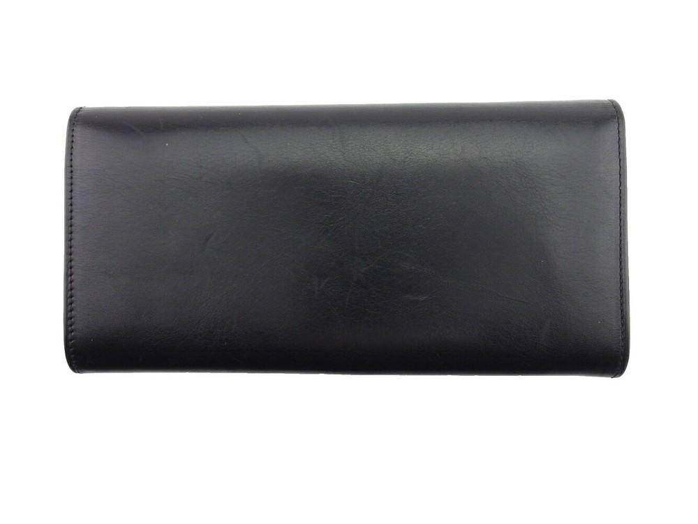 Salvatore Ferragamo Purse Black gold Women Authentic secondhand