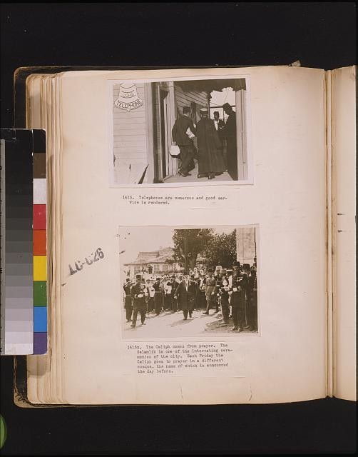 Frank G. Carpenter,Telephone,Caliph Abduhmeccid,Istanbul,Turkey,Soldiers,1923