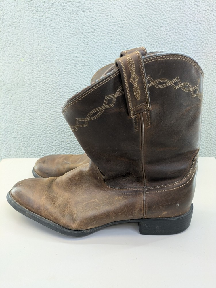 Ariat Mens Brown Leather Western Cowboy Boots Size 13 D