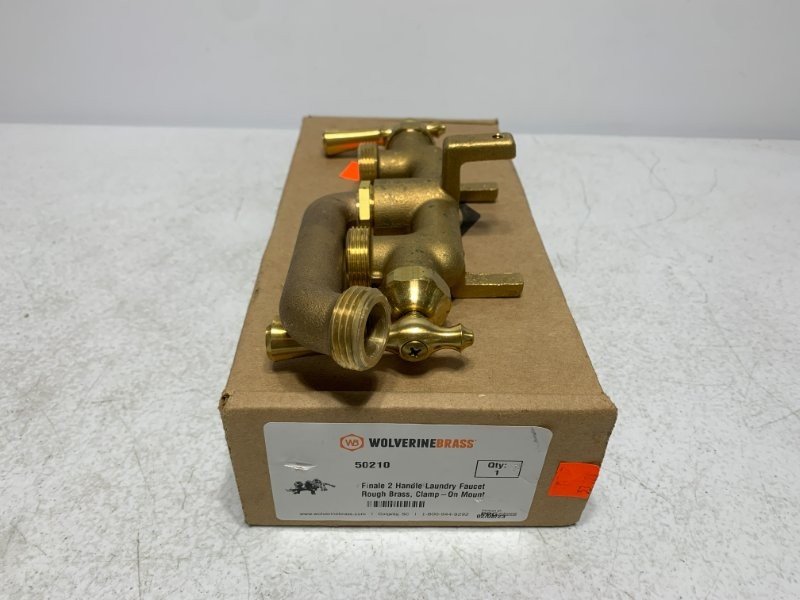 Wolverine Brass 50210 Laundry Faucet Rough Brass Clamp-On Mount