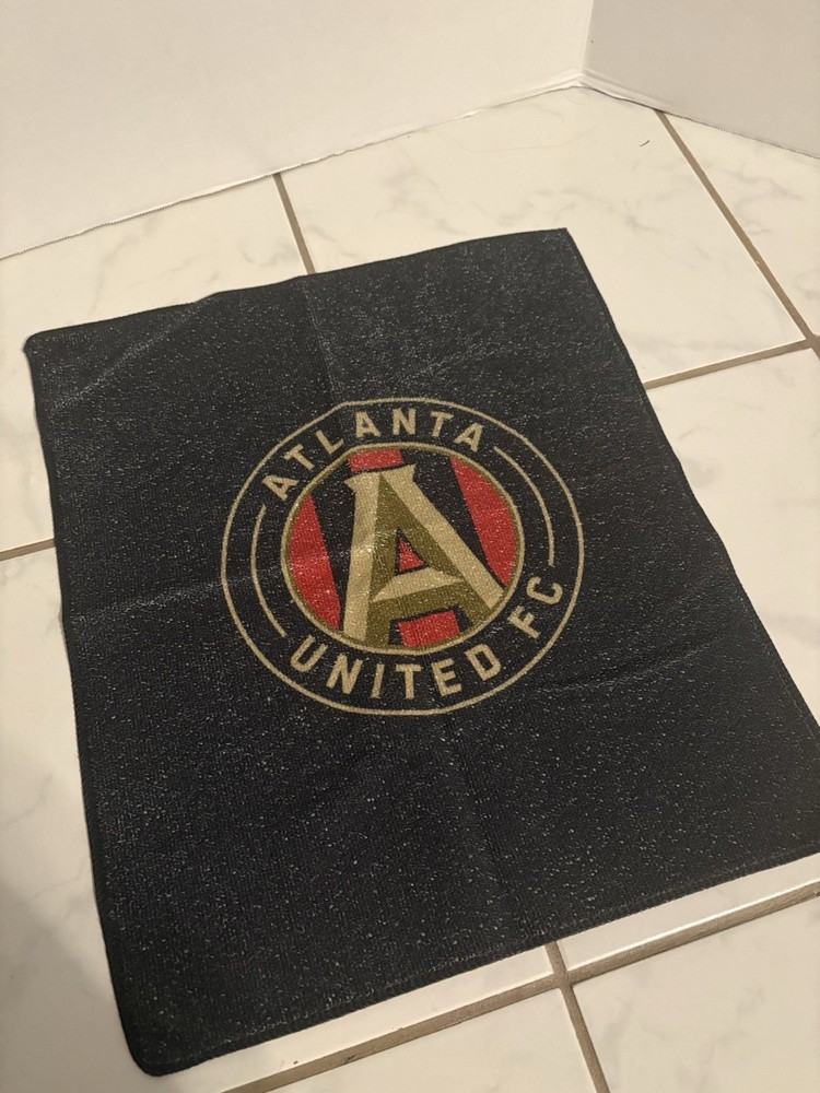 Atlanta United FC Towel Black Gold Red MLS Soccer ( set of 8 )