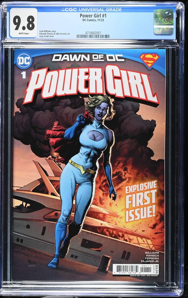 Power Girl 1 CGC 9.8