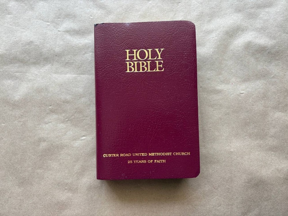 Holy Bible Custer Road United Methodist Church, Zondervan Bible