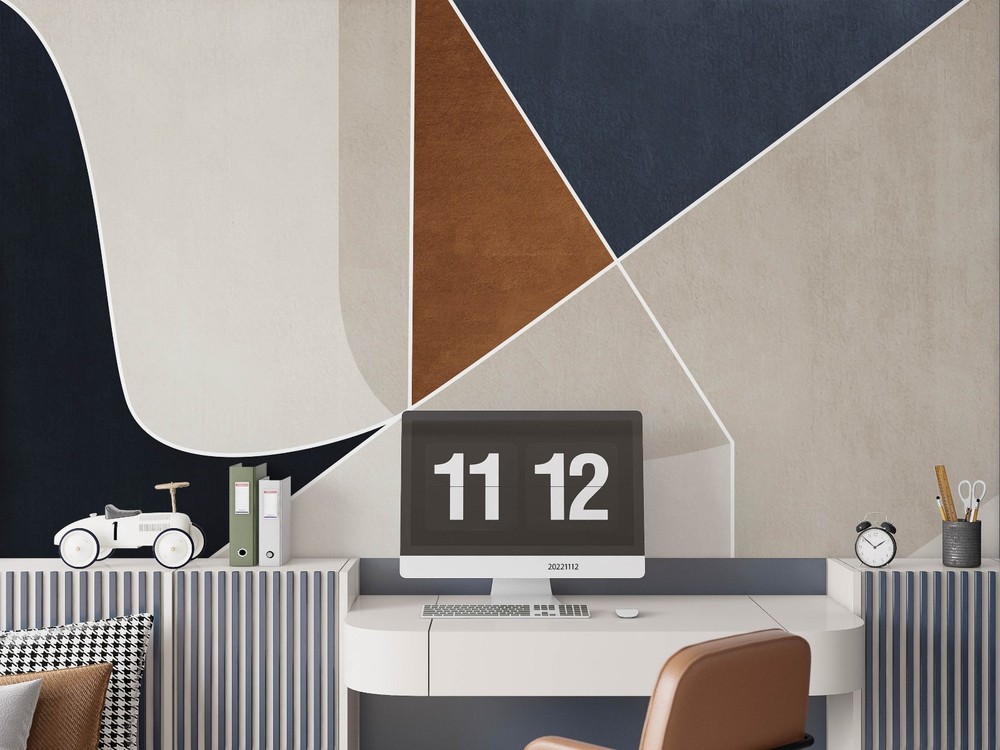 3D Geometric Graphics Wall Murals Wallpaper Murals Wall Sticker 12