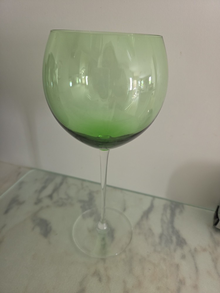 Lenox Gems Balloon Wine Green Mint Condition