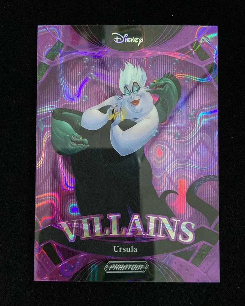 2025 Kakawow Phantom Disney Villains Purple #PD-VIP-01 Ursula 100/115 J55 GK46