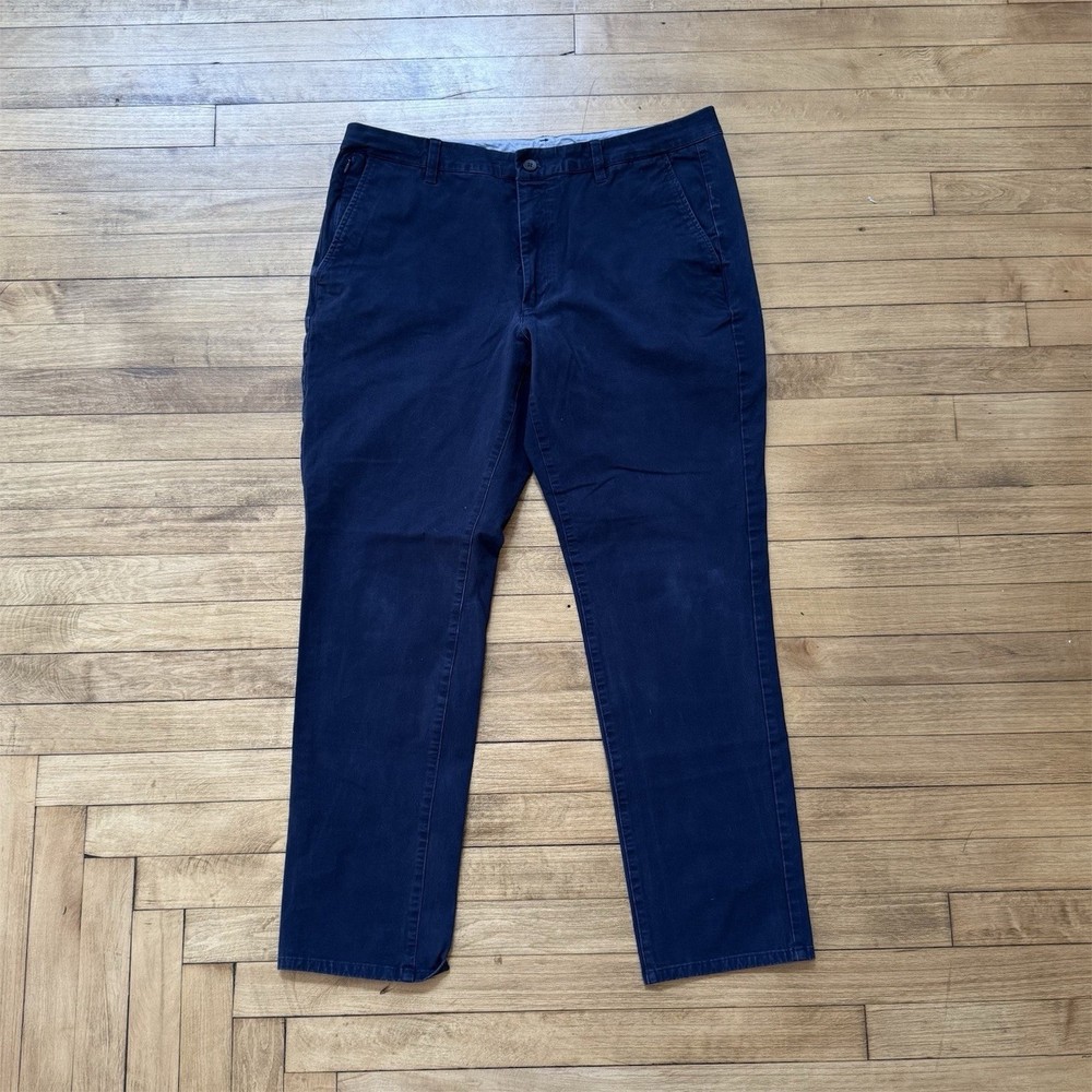 Bonobos Slim Fit Cotton Chino Pants Navy 36/32