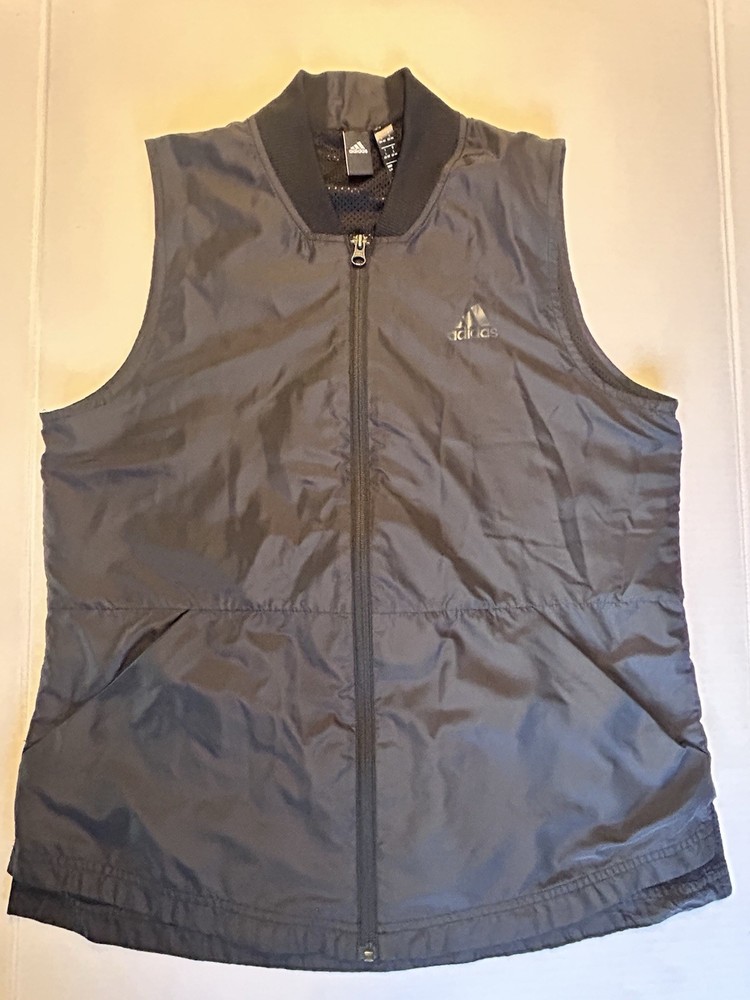 Women’s Adidas Black Lightweight Golf Vest Size Large