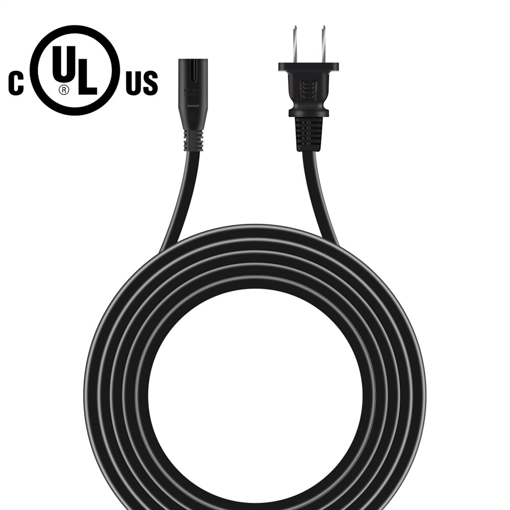 UL 6FT AC Power Cord For HP Envy 6052 6055 6075 6255 6452 6455 6455e 6055e Lead