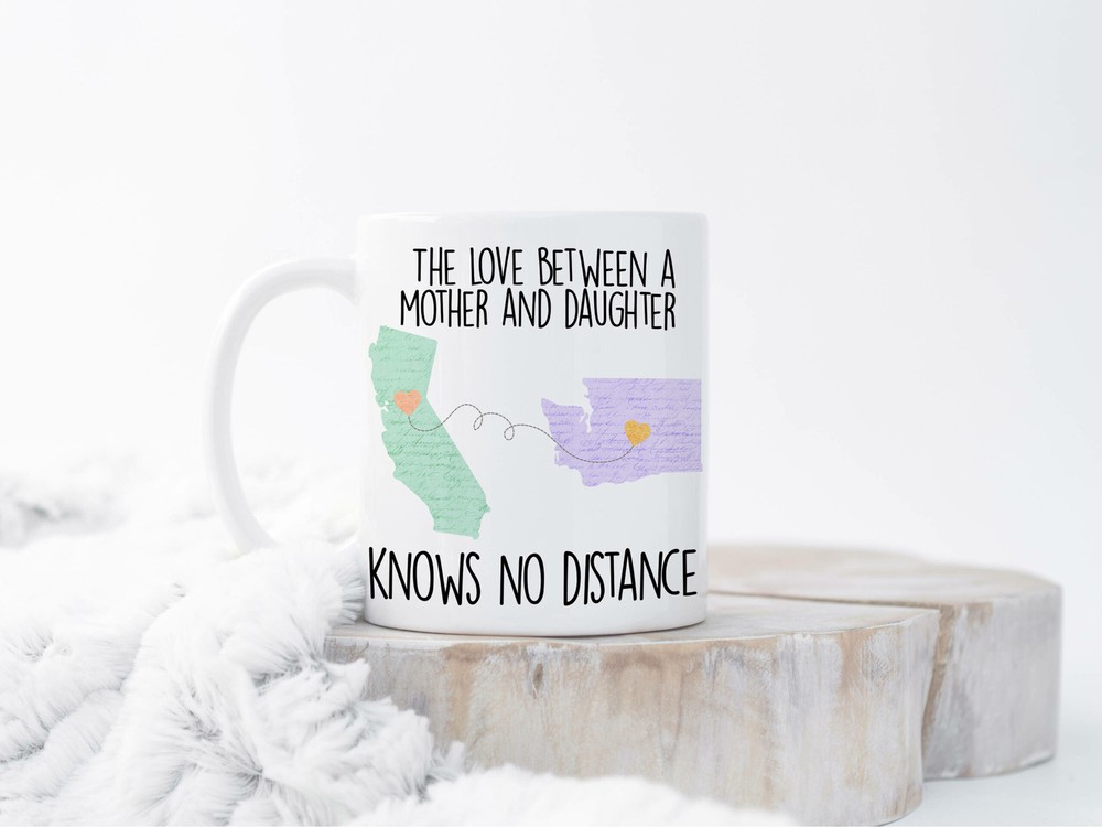 Custom Mother's Day Mug Gift Moving Away Mug Moving Mug For Mom Connecting
