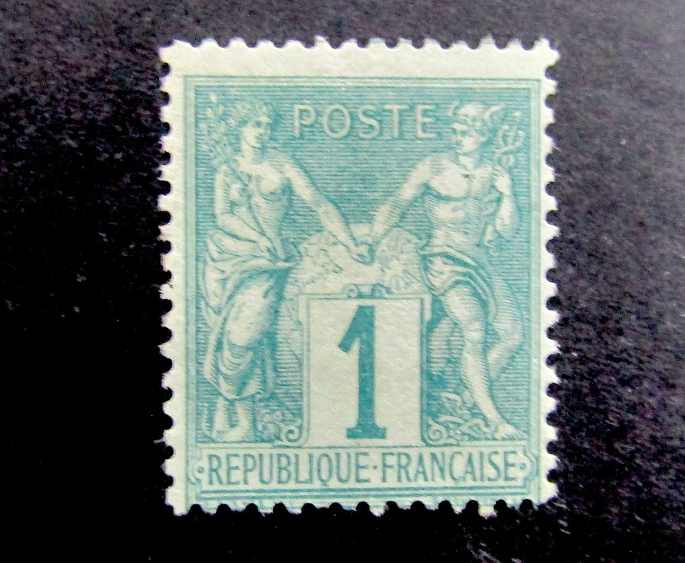 nystamps France Stamp # 64 Mint OG H $140 Y29y1296