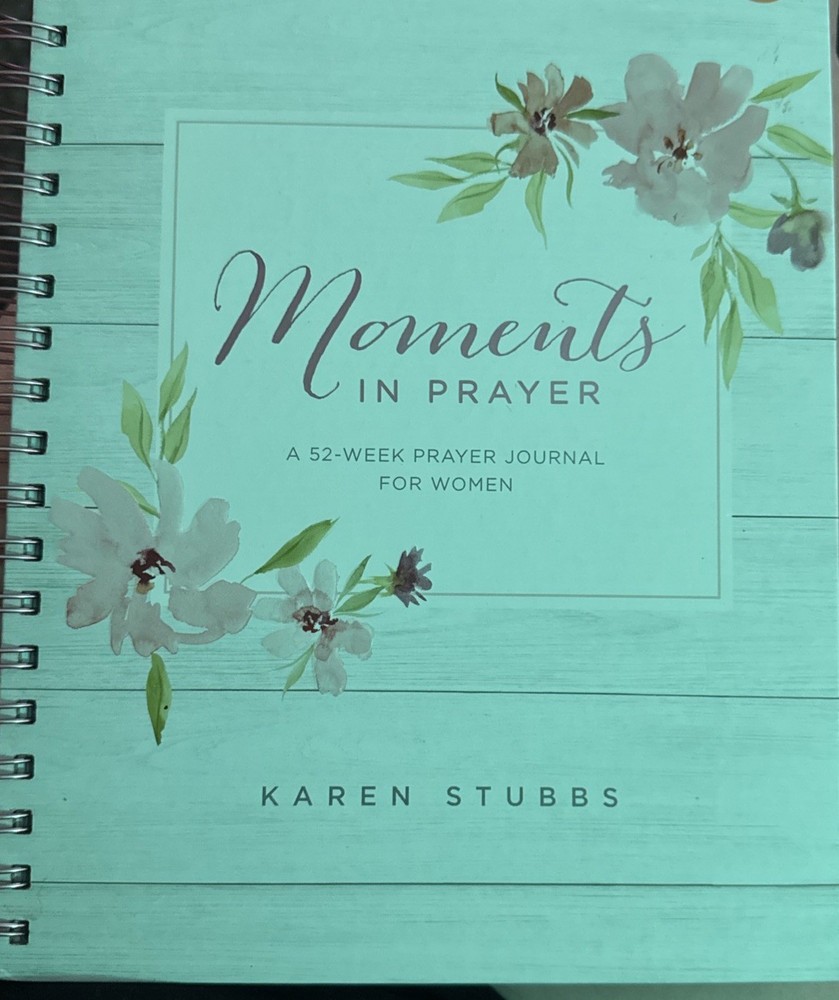 Moments in Prayer Journal by Christian Art Gifts Inc. (2021, Spiral)