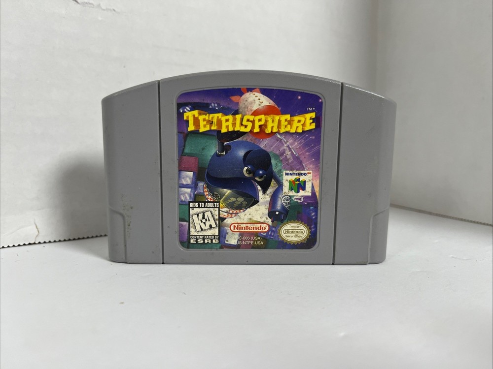 Tetrisphere (Nintendo N64, 1997) Cartridge Only Authentic and Tested