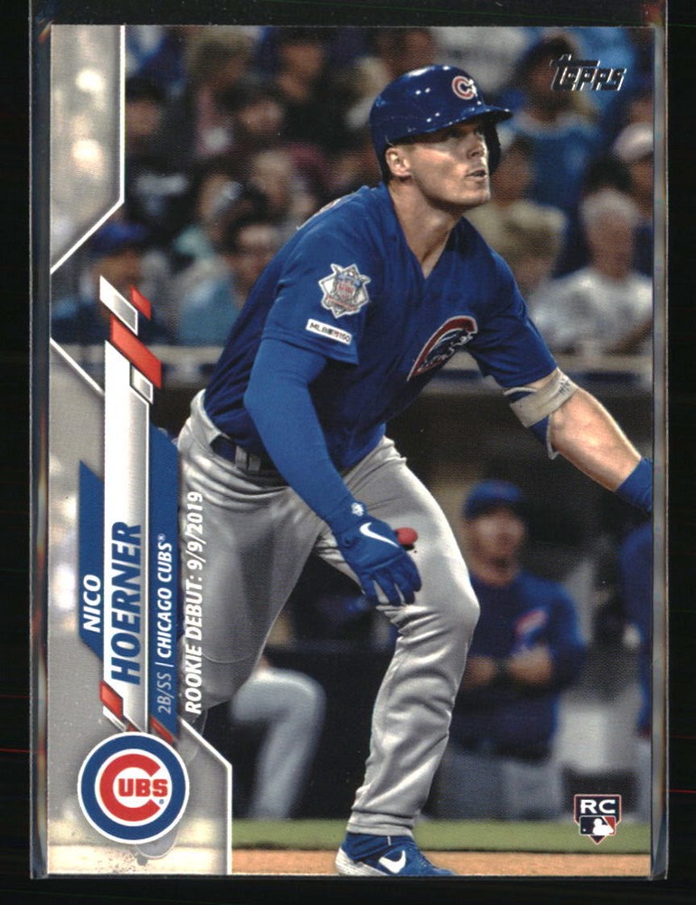 Nico Hoerner 2020 Topps Update U-251 Baseball Rookie Card