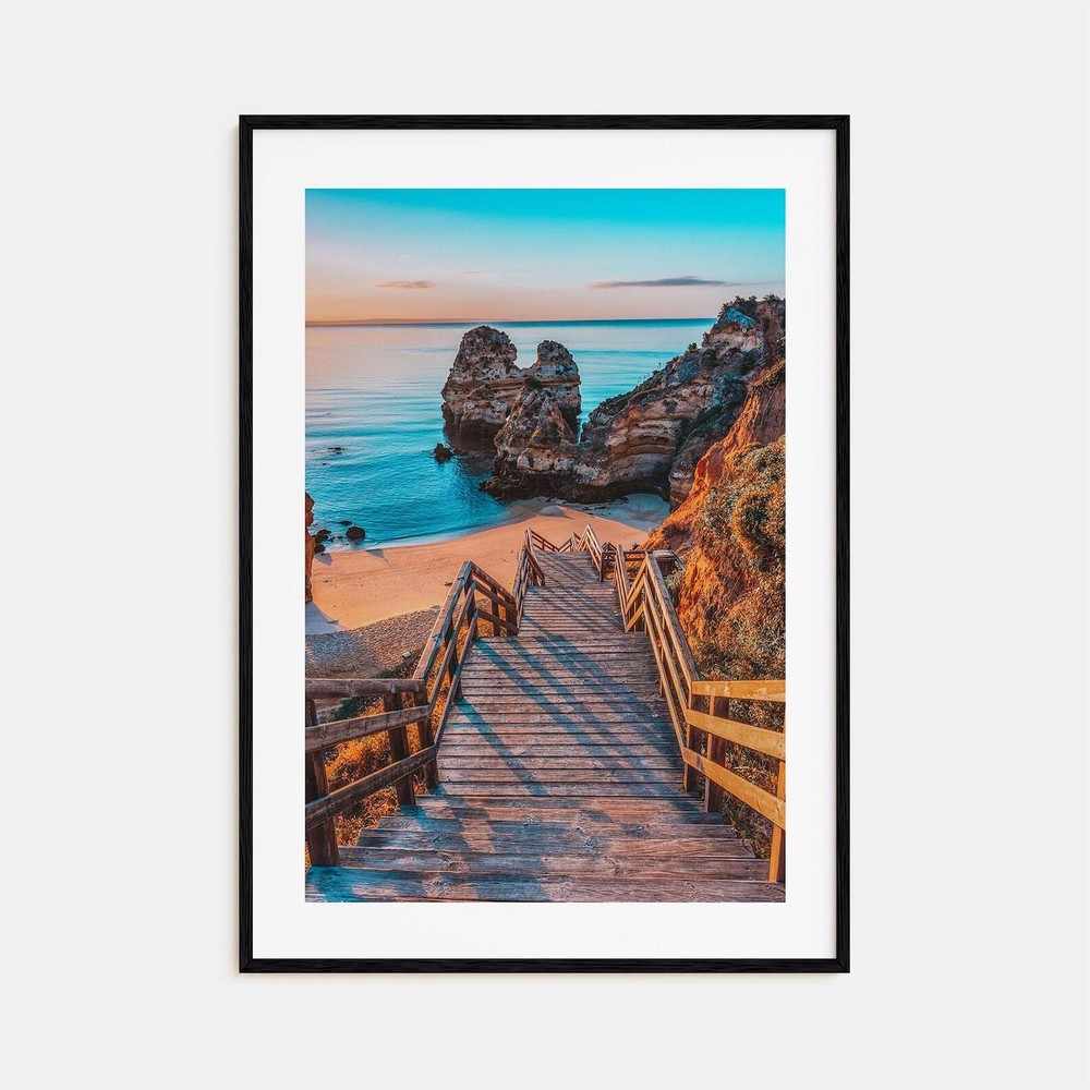 Algarve Colorful Poster Print Algarve Photo Wall Art Algarve Wall Decor Algarve