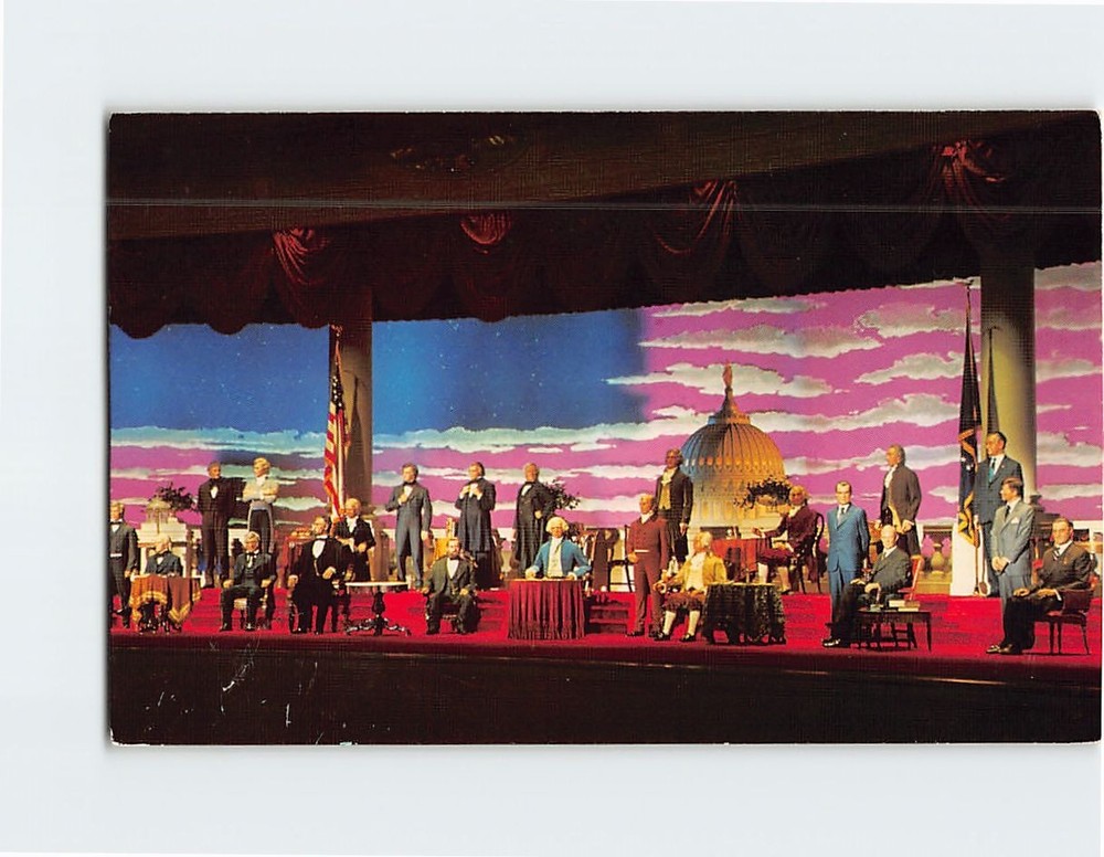 Postcard The Hall Of Presidents Liberty Square Walt Disney World Florida