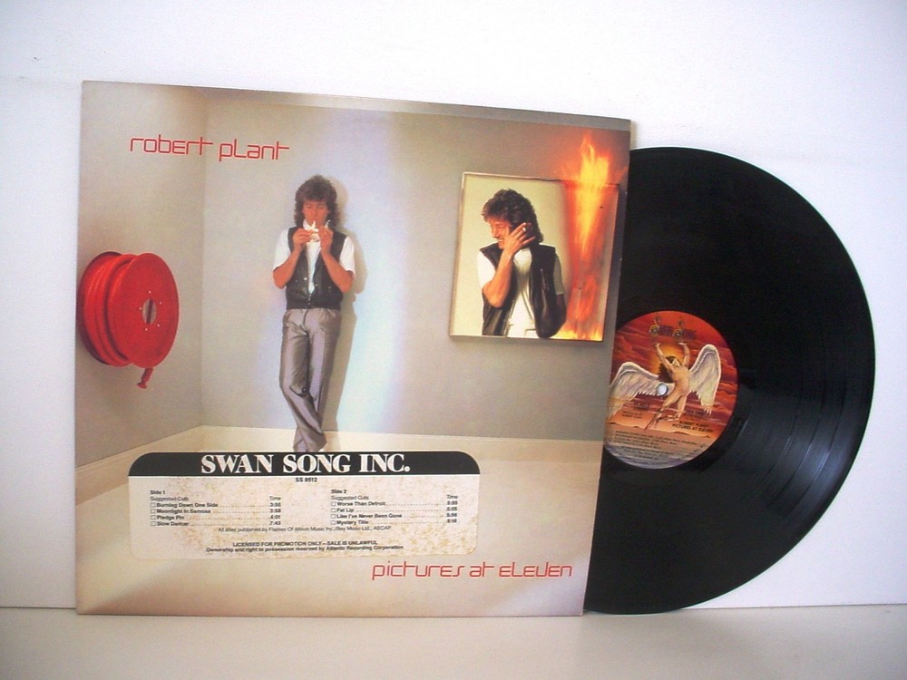 ROBERT PLANT Pictures At Eleven PROMO LP 1982 SWAN SONG Promotional Led Zeppelin