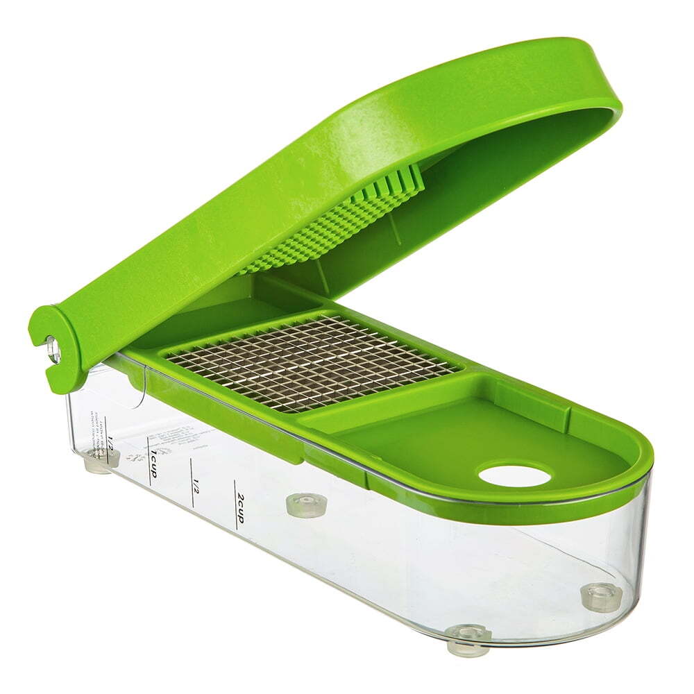 PrepSolutions Plastic Portable Onion Chopper and Dicer for Easy Meal Prep