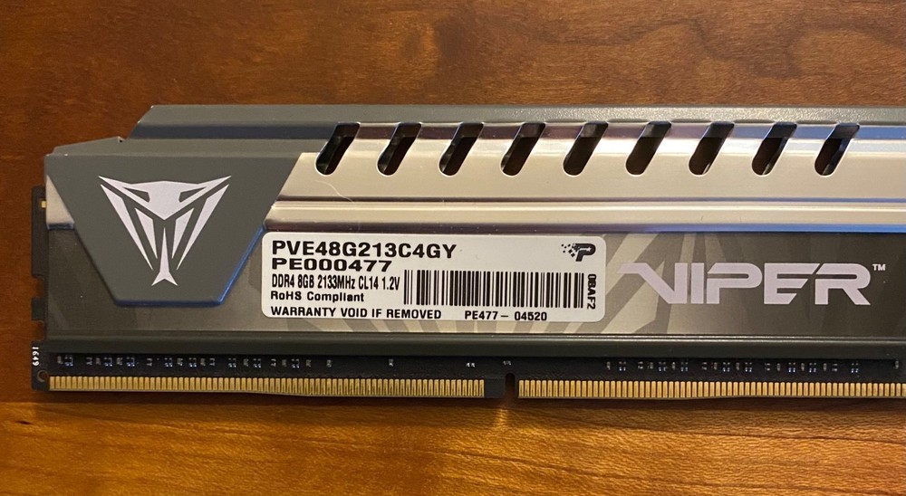 Patriot Viper Elite 8GB DDR4 2133