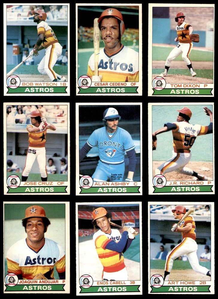 1979 O-Pee-Chee Houston Astros Near Team Set 4.5 - VG/EX+ 6620541