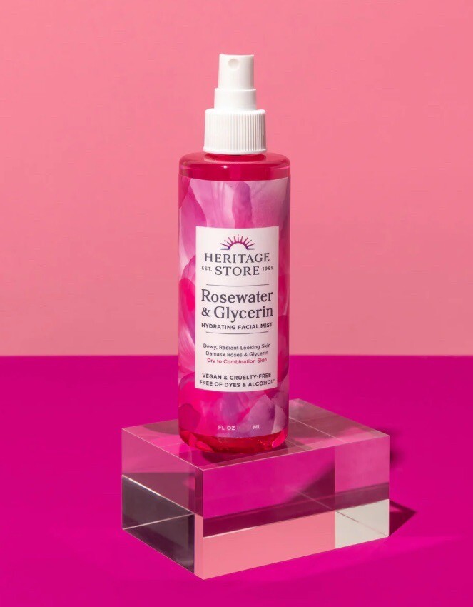 HERITAGE STORE || Rosewater & Glycerin Hydrating Facial Mist 💗NWT💗