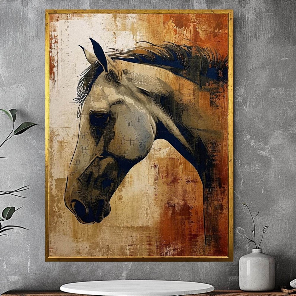 Horse Art Horses Decor Wall Decor Horse Print Vintage Prints Home Decor Horse