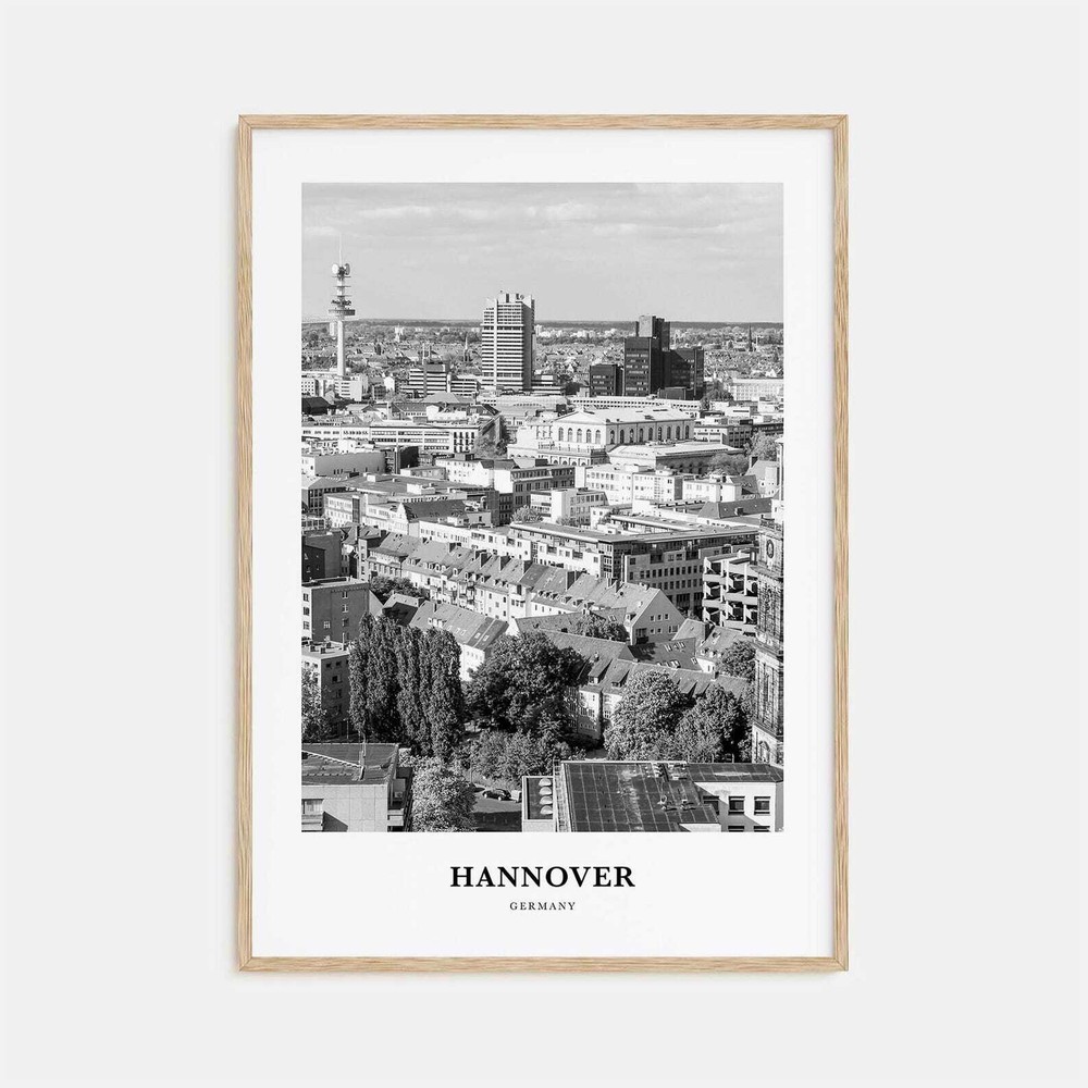 Hannover Wall Art Hannover Wall Decor Hannover Poster Hannover Home Decor