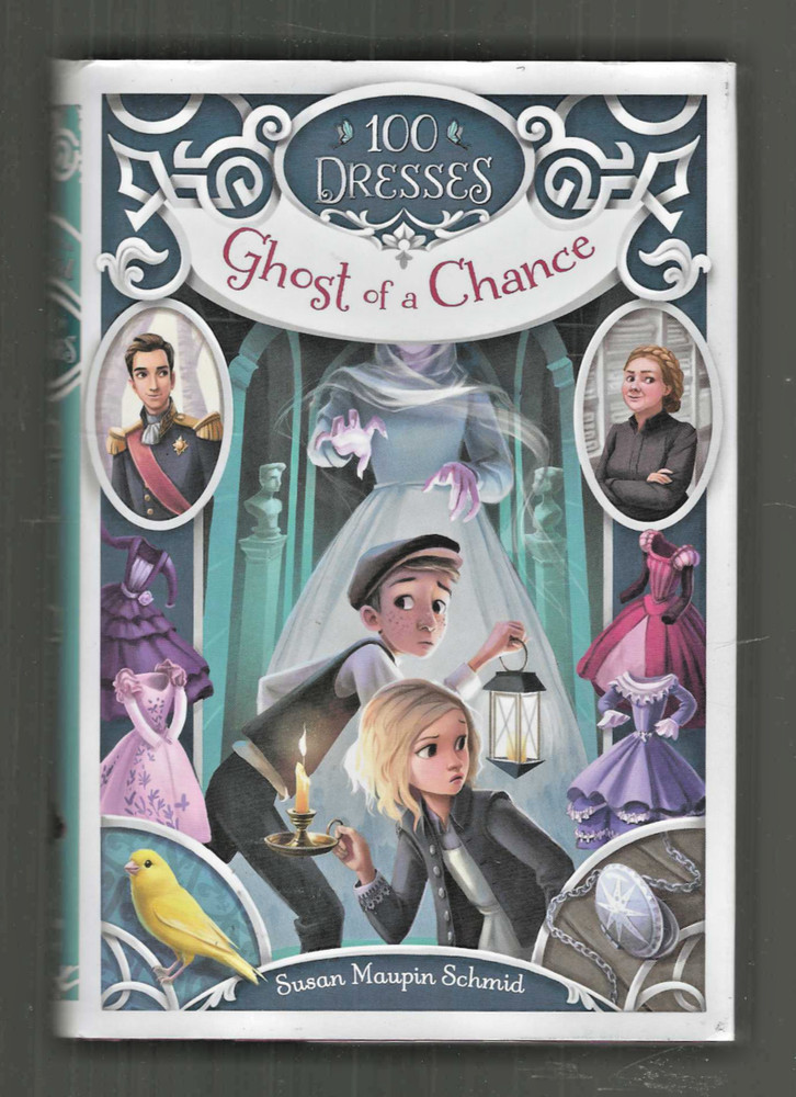 Susan Maupin Schmid Signed 100 Dresses Ghost of a Chance Hardcover/DJ 1st LkNEW