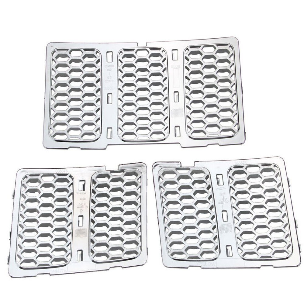 JeCar Grille Insert Kit Front Grill Cover For Jeep Grand Cherokee 2014-2016