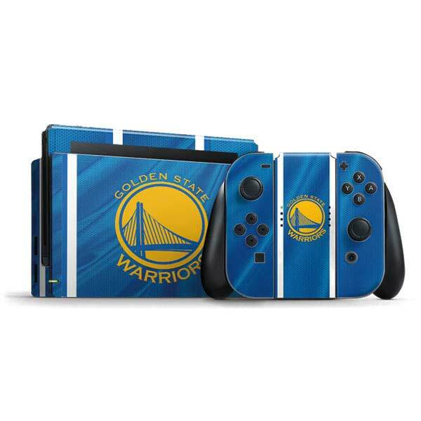 NBA Golden State Warriors Nintendo Switch Bundle Skin