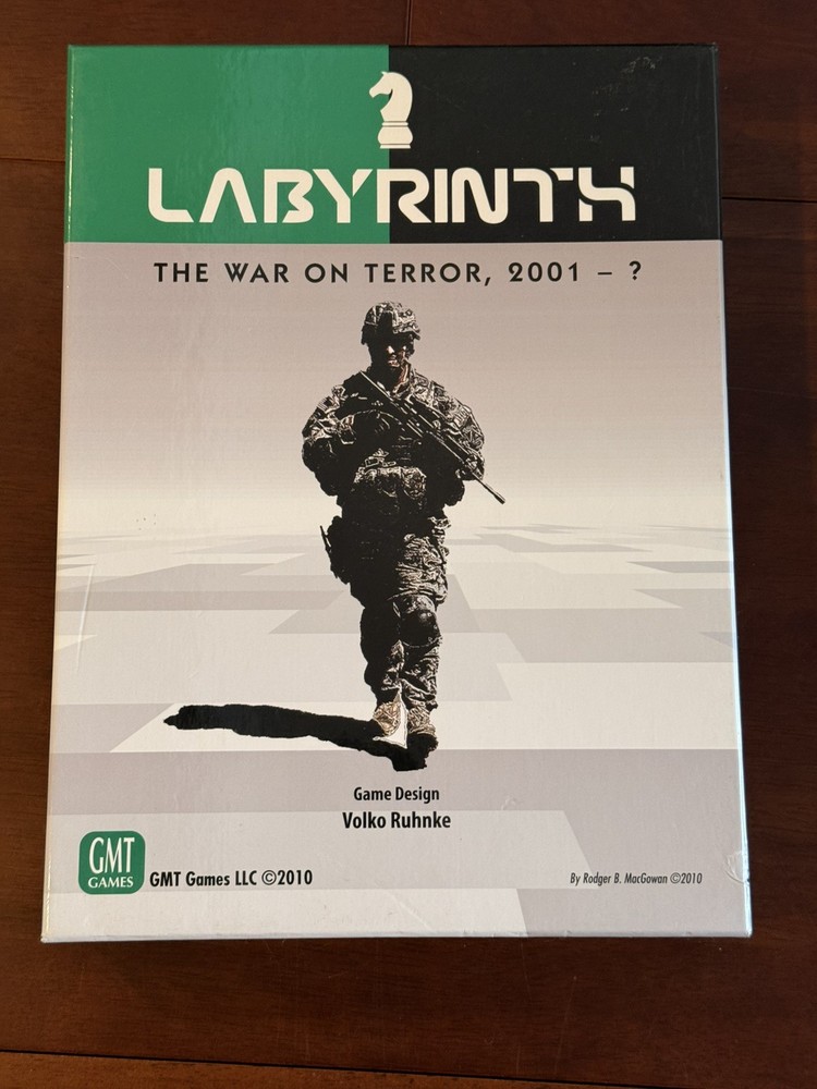 Labyrinth The War On Terror GMT Board Game