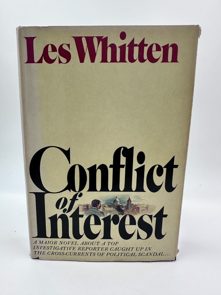 Conflict of Interest by Whitten, Les Book Club Edition Hardcover w/Jacket