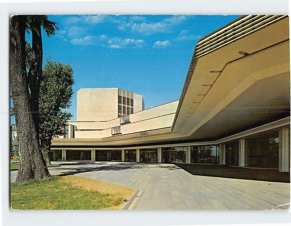 Postcard The Town Theatre Helsinki Finland