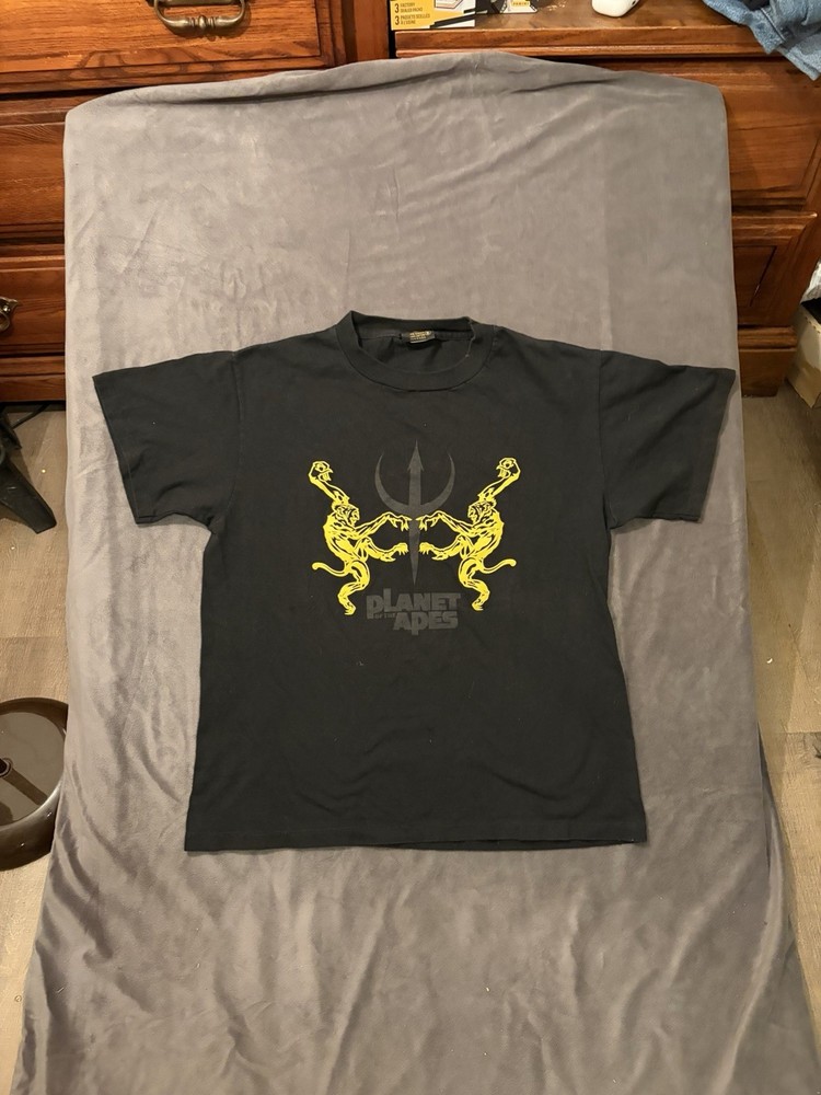 Vintage 90s Planet Of the Apes Tshirt Movie Promo