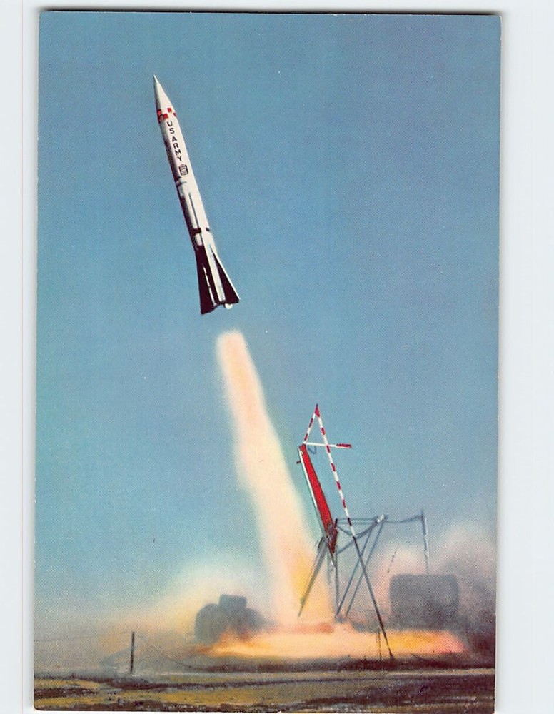 Postcard US Army Sergeant Guided Missile Defenders of America NYC NY