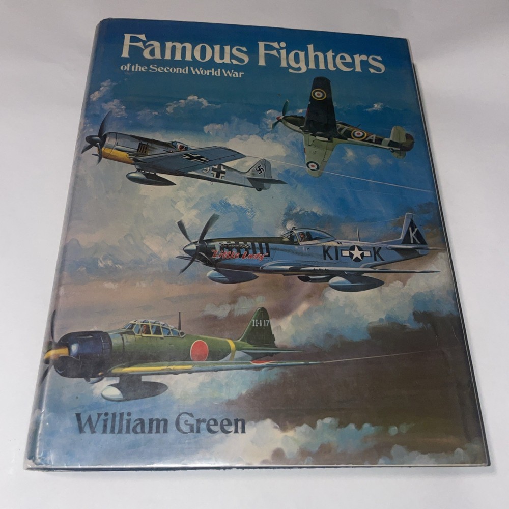 famous fighters of the second world war book, by William Green, 1975