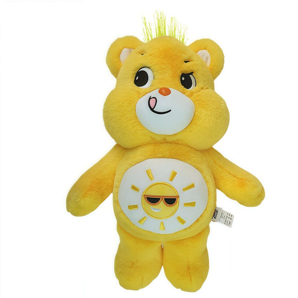 Official 13'' Care Bear Funshine Bear Stuffed Animal Accompany For Childs Gift