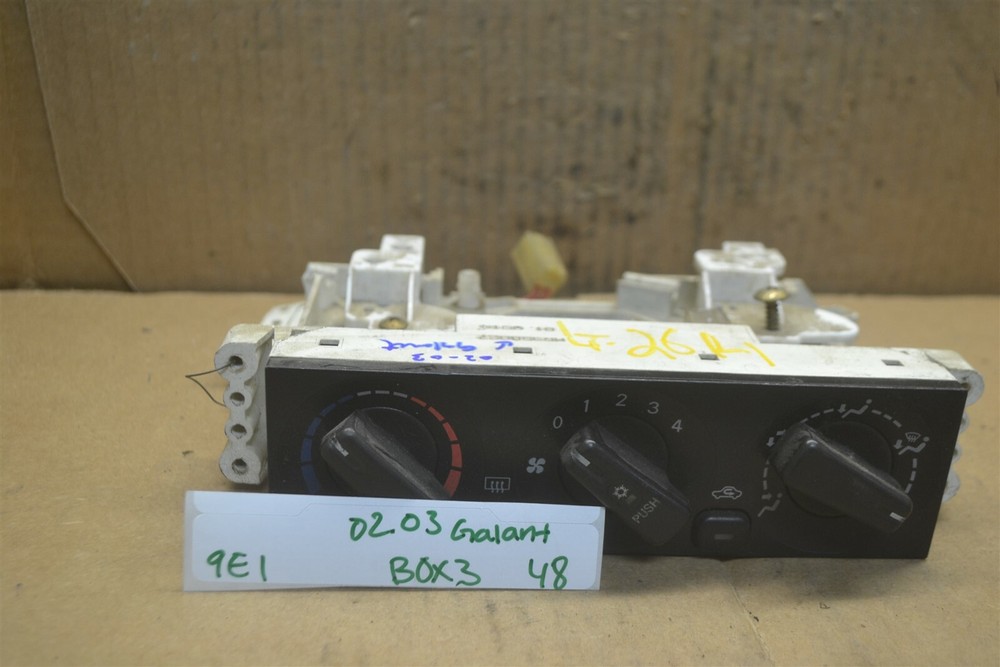 02 03 Mitsubishi Galant AC Temperature Climate MR958027 Control 48-9E1 Bx 3-image