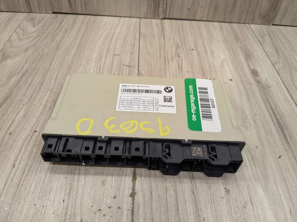 16-19 OEM BMW G11 G12 740 750 Driver Passenger Seat Control Memory Module