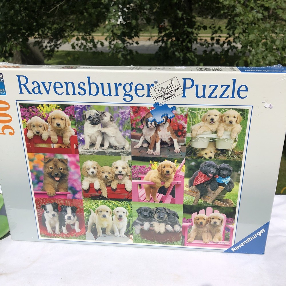 Ravensburger Puppy Pals 500 Piece Jigsaw Puzzle Factory Sealed 146598