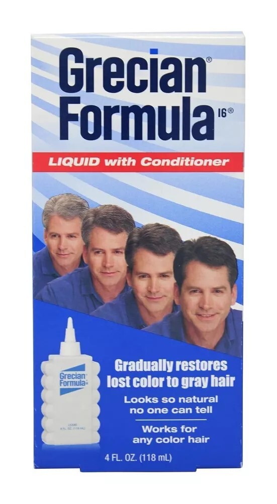 Grecian Formula 16 Liquid with Conditioner 4 fl oz (118 ml)