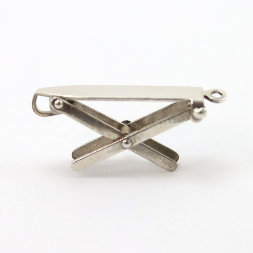 Vintage Sterling Silver Articulated FOLDING IRONING BOARD Charm