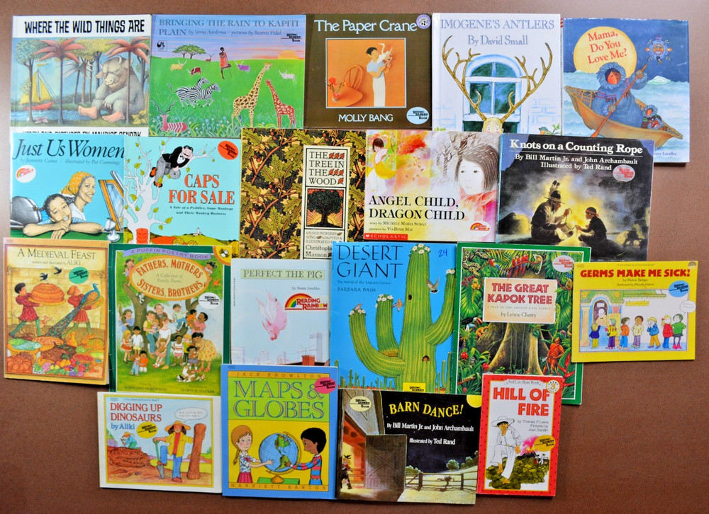 Lot of 20 READING RAINBOW Picture Books Best Sellers Teacher Homeschool R8