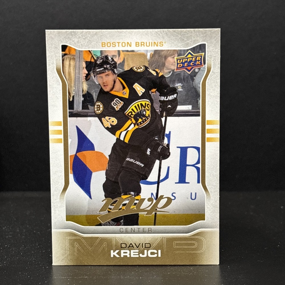 2014-15 Upper Deck MVP David Krejci #105