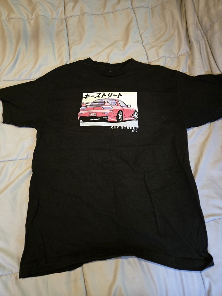 Key Street T Shirt Mens Size Medium Black