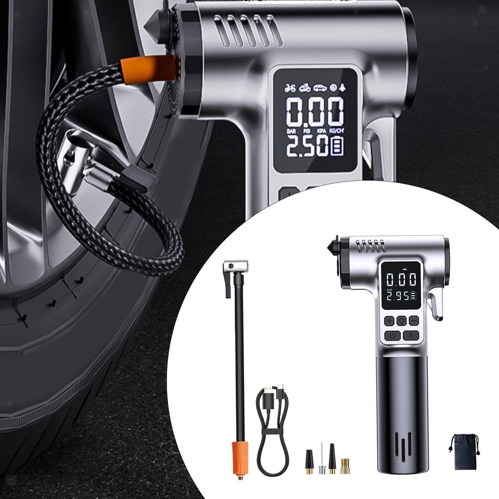 Portable Air Pump Multifunctional Air Pump for Motorcycle Vehicles Ball