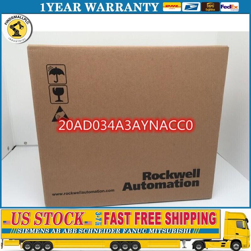 New Allen-Bradley 20AD034A3AYNACC0 Free Shipping US Free Tax