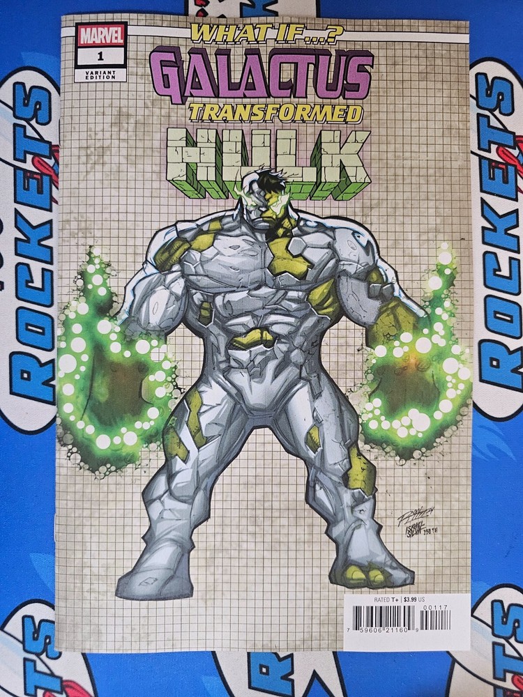 What if Galactus Transformed Hulk #1 Marvel PRH 2024 1:10 Design Variant