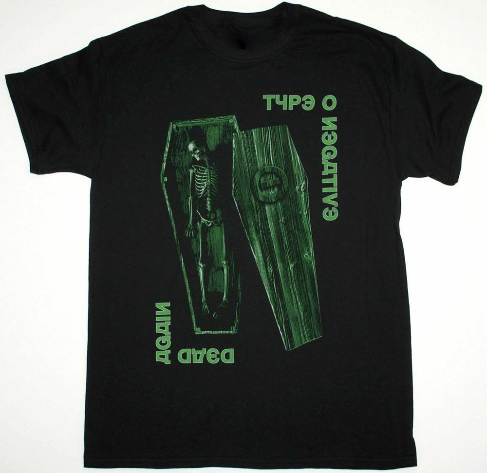 TYPE O NEGATIVE DEAD AGAIN Black Men T-shirt S-2XL